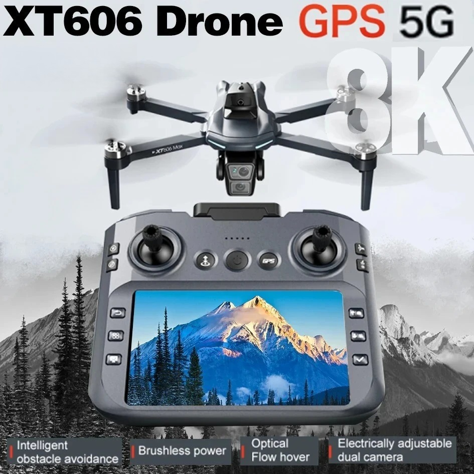 Drone Photogrammetry - โดรนรุ่น Original XT606 ระดับมืออาชีพ กล้อง 8K