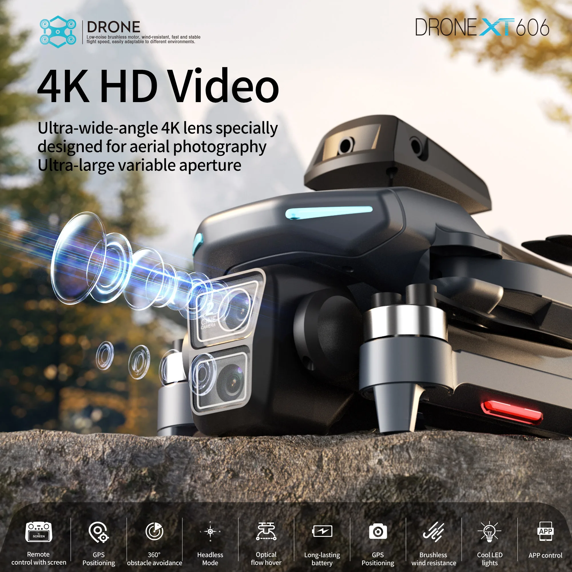 โดรนรุ่น Original XT606 ระดับม - Drone Photogrammetry บทวิจารณ์และราคา