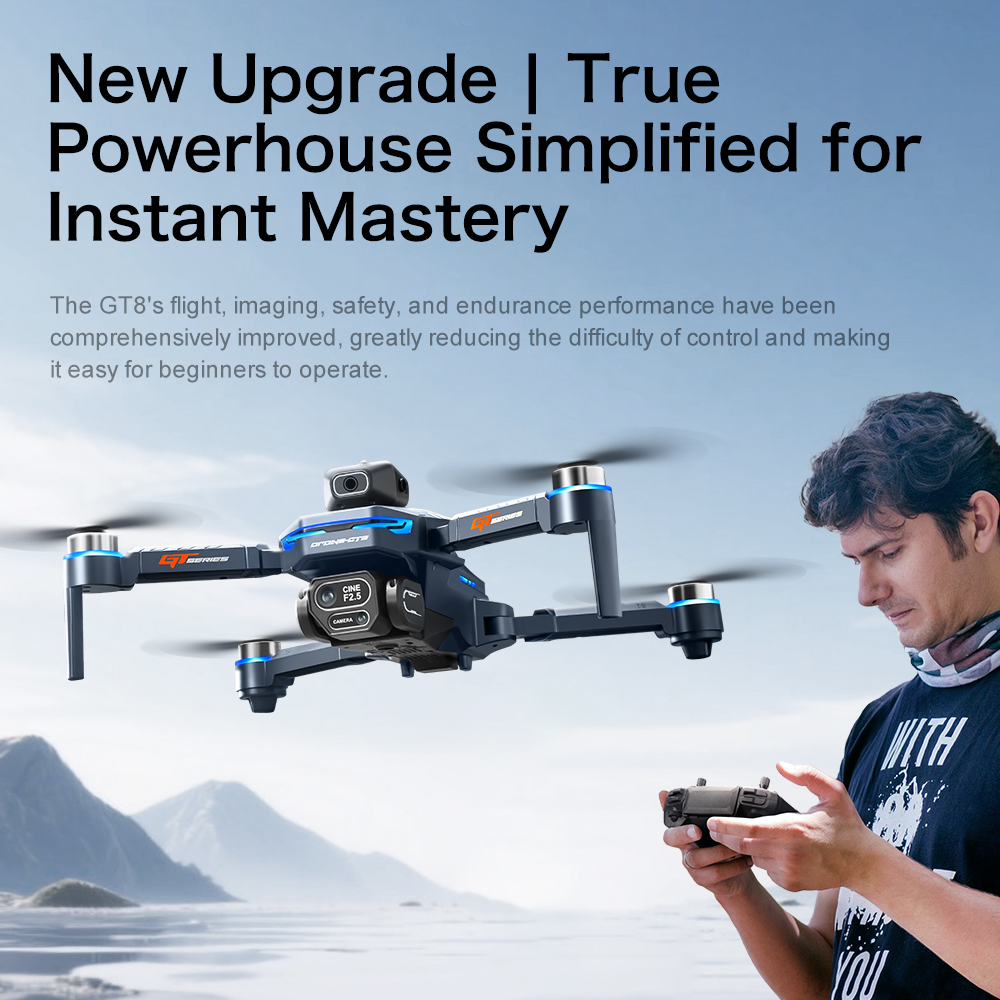 โดรนรุ่น Original GT8 8K ระดับ - Drone Photogrammetry บทวิจารณ์และราคา