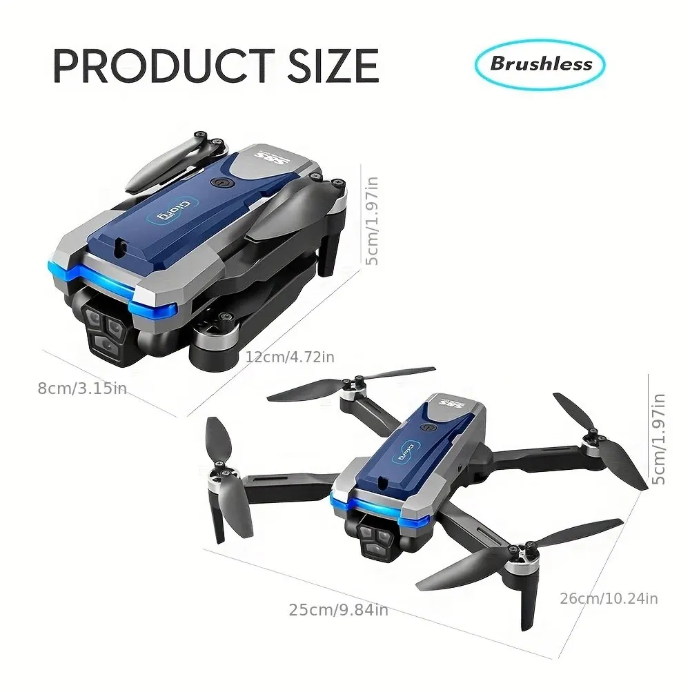 โดรน GPS S8S 5G Wi-Fi 8K HD ลื - Drone Lidar บทวิจารณ์และราคา